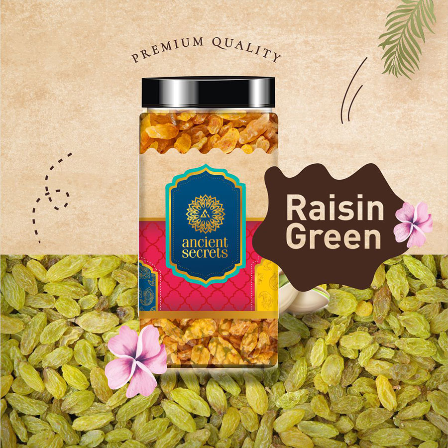 Raisins Green pack of 250 g