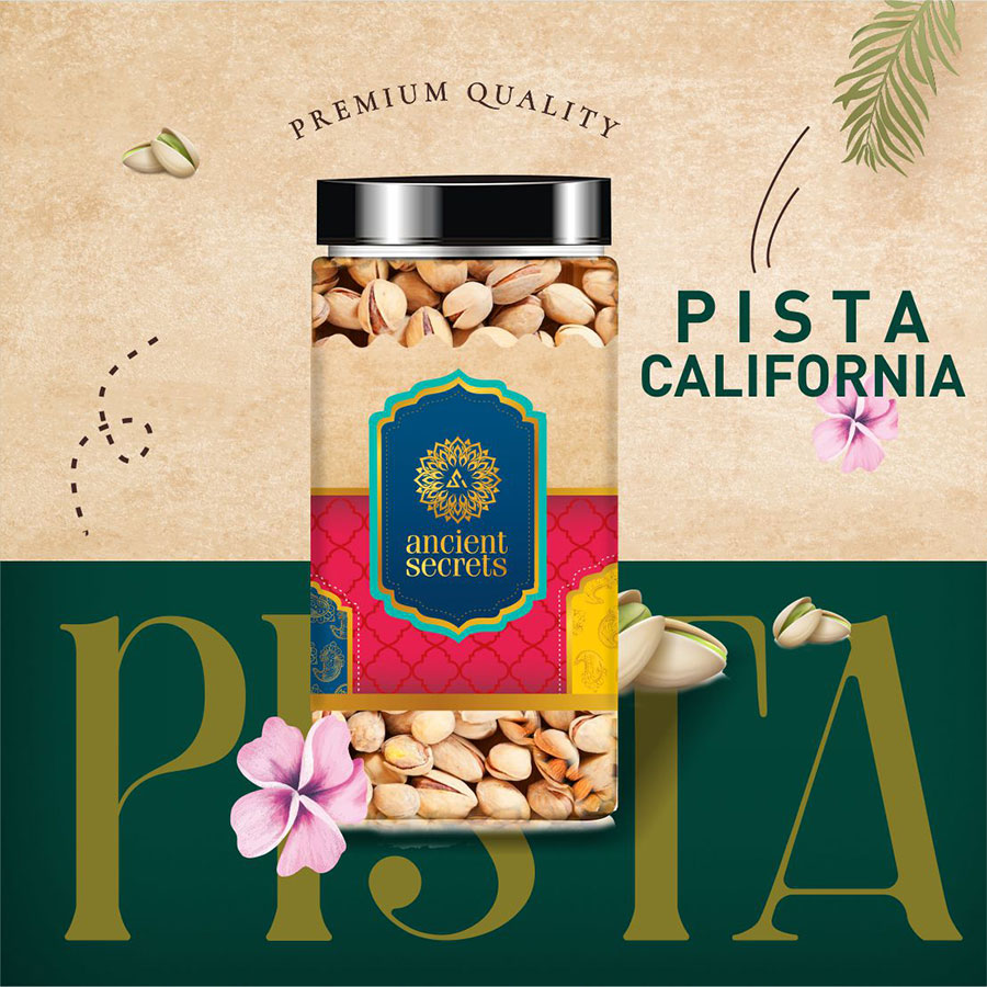 Pista California Salted pack of 250 g
